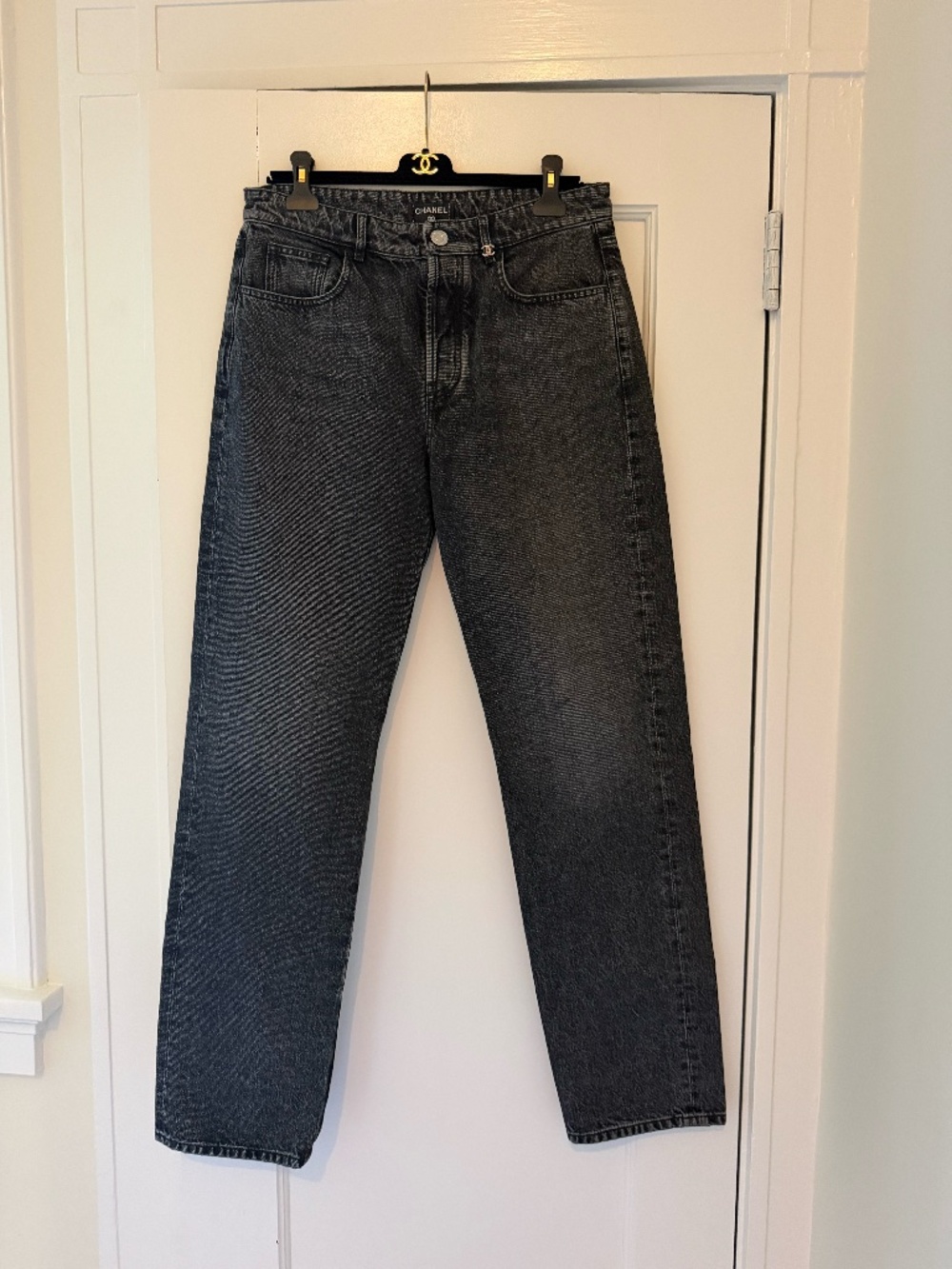 Chanel Metiers D'Art 2026 Black Denim Jean